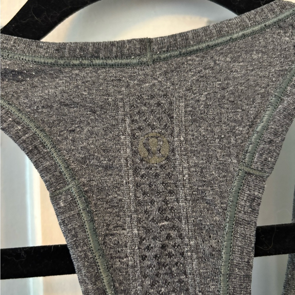 Lululemon Grey Racerback Tank - Picture 3 of 6